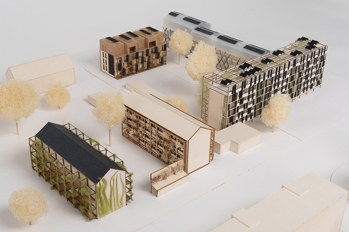 Architekt Modelle von Nürnberg WBG Nordring